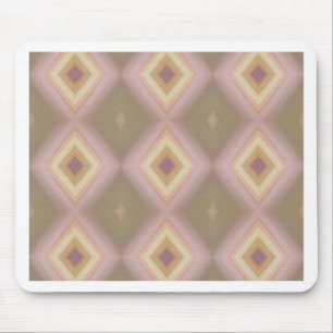 Nested Diamonds Mouse Pad
