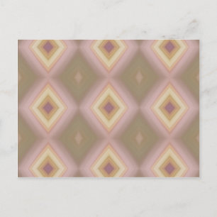 Nested Diamonds Postcard