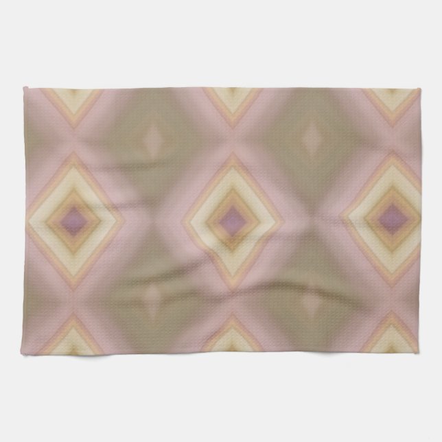Nested Diamonds Tea Towel (Horizontal)