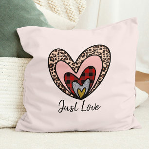 Nested Hearts Pillow – Romantic Home Decor