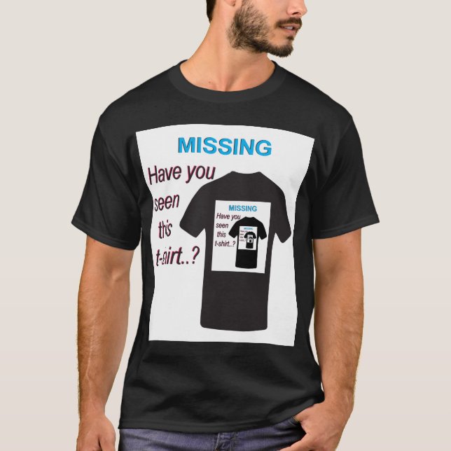Nested Infinity Image Missing T-Shirt (Front)