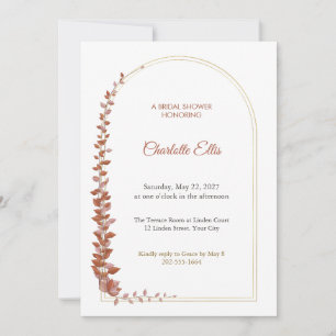 Nested Loggia Bridal Shower Invitation