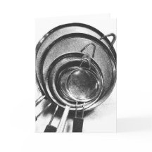Nested Strainers Blank Note Card