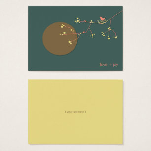 Nesting Bird Family Baby Shower DIY Favour Gift Ta