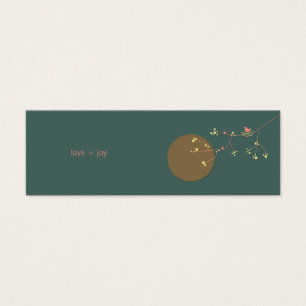 Nesting Bird Family Baby Shower DIY Favour Gift Ta