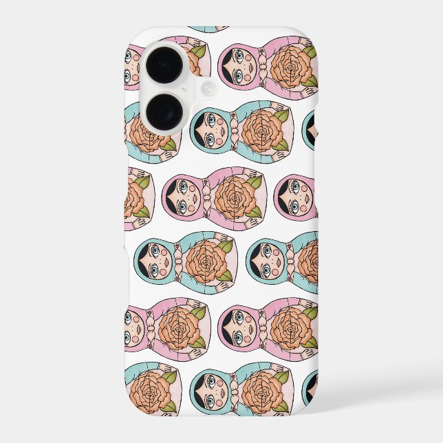 Nesting Doll Apple iPhone 8 Plus Cover Protector (Back)