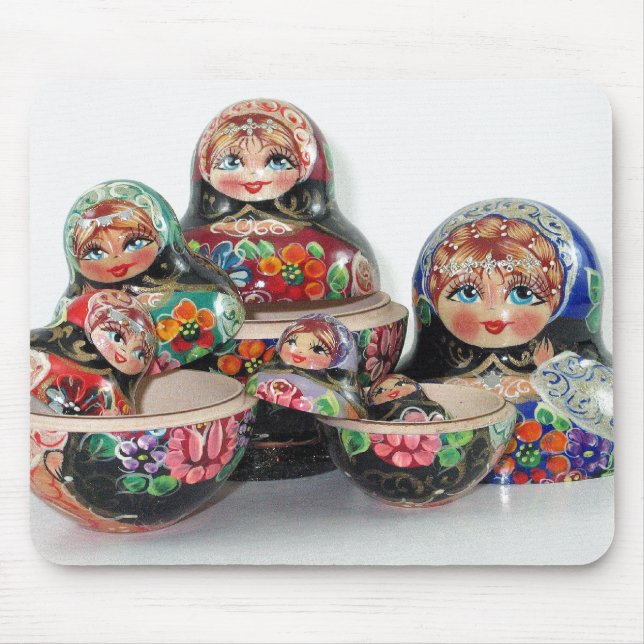 Nesting Doll Mousepad (Front)