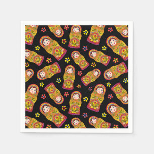 Nesting Dolls Napkin