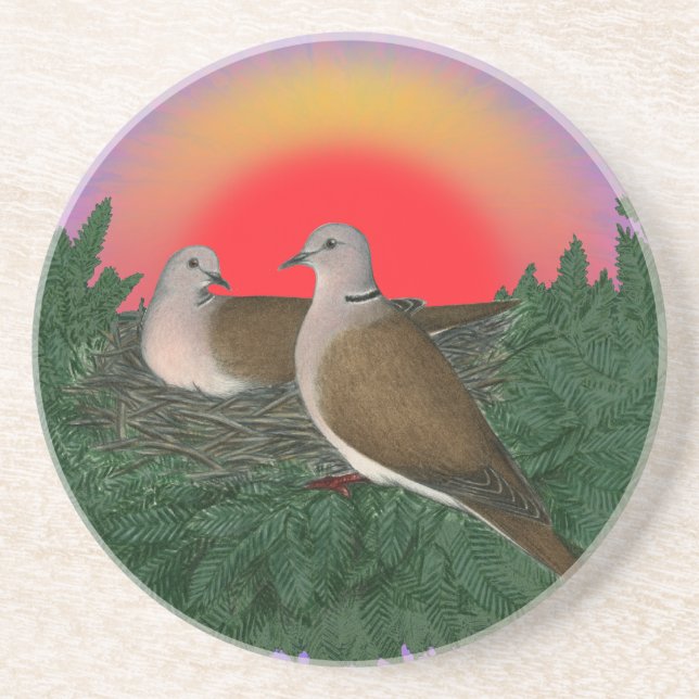 Nesting Doves Coaster (Front)