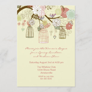 Nesting Floral Invitation