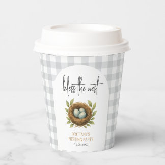 Nesting Party Bless the Nest Baby Shower Paper Cups