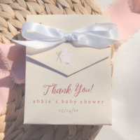 Nesting Party Girl Baby Shower Thank You