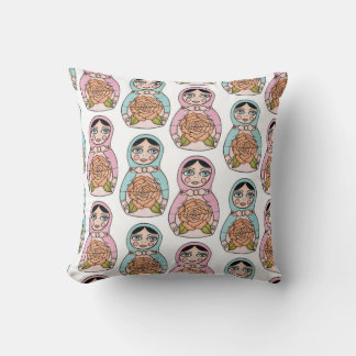 Nesting Stacking Doll matryoshka Pillow Cushion