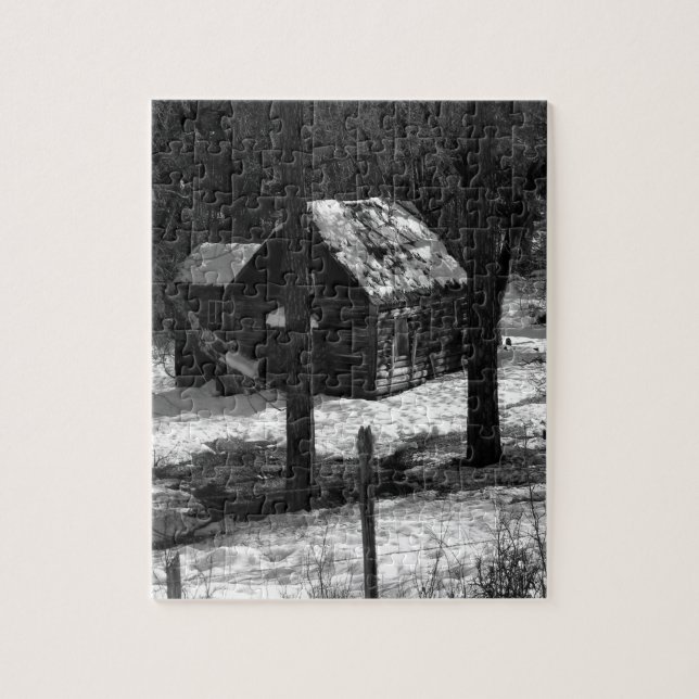 Nestled in the woods... jigsaw puzzle (Vertical)