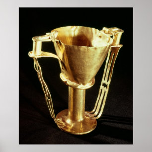 Nestor's cup, Mycenae, c.1550-1500 BC Poster