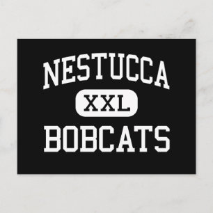 Nestucca - Bobcats - High - Cloverdale Oregon Postcard