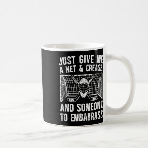 Net And Crease Ice Hockey Goalkeeper Ice Hockey Go Coffee Mug