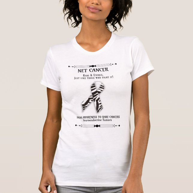 NET Cancer Support and Awareness  T-Shirt (Front)