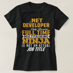 .Net Developer T-Shirt
