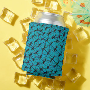 Net Geometry – Diamond Mesh Abstract Can Cooler