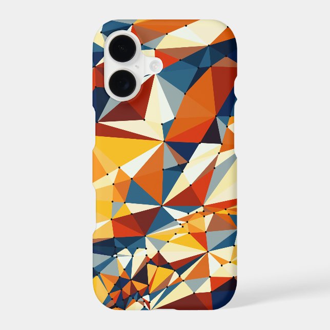 Net of multicolored triangles (Back)