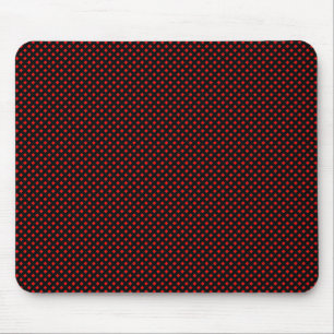 Net Pattern Black with Red Mouse Pad