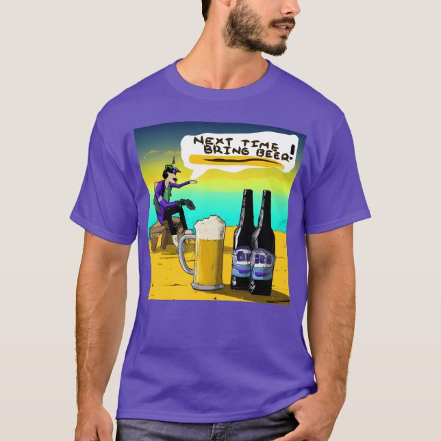 Net time bring beer vintage T-Shirt (Front)