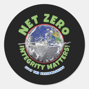 Net Zero Integrity S! Sticker 