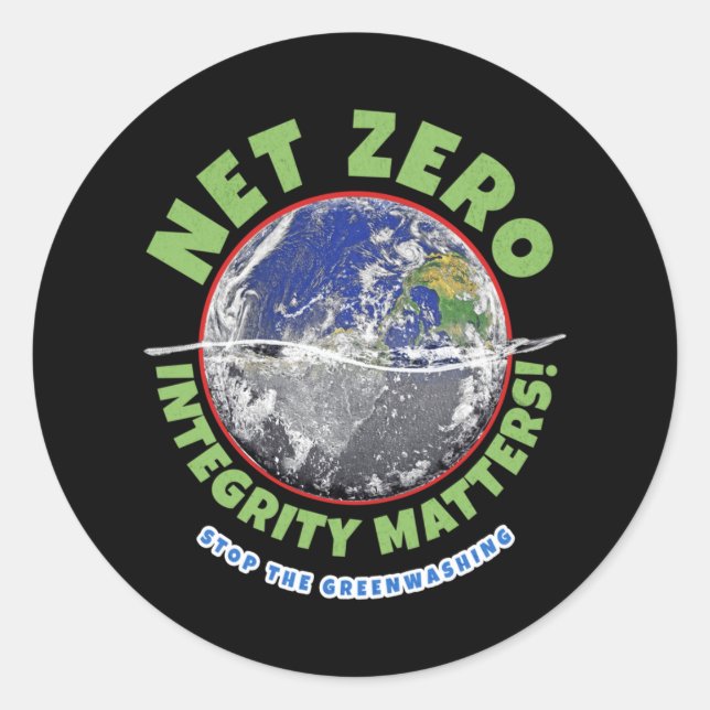 Net Zero Integrity S! Sticker  (Front)