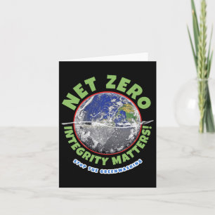 Net Zero Integrity S! Sticker Card