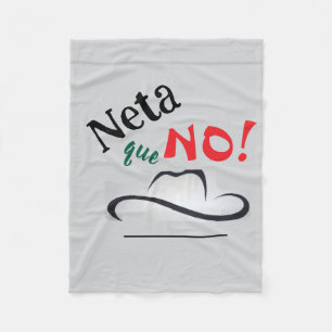 Neta que No! Fleece Blanket