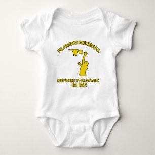netball DESIGNS Baby Bodysuit