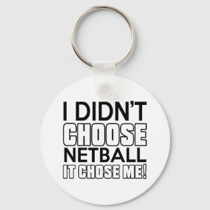 NETBALL DESIGNS KEY RING