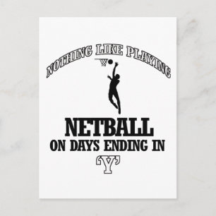 NETBALL designs Postcard