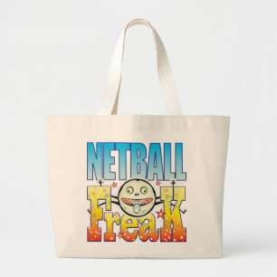 Netball Freaky Freak Large Tote Bag