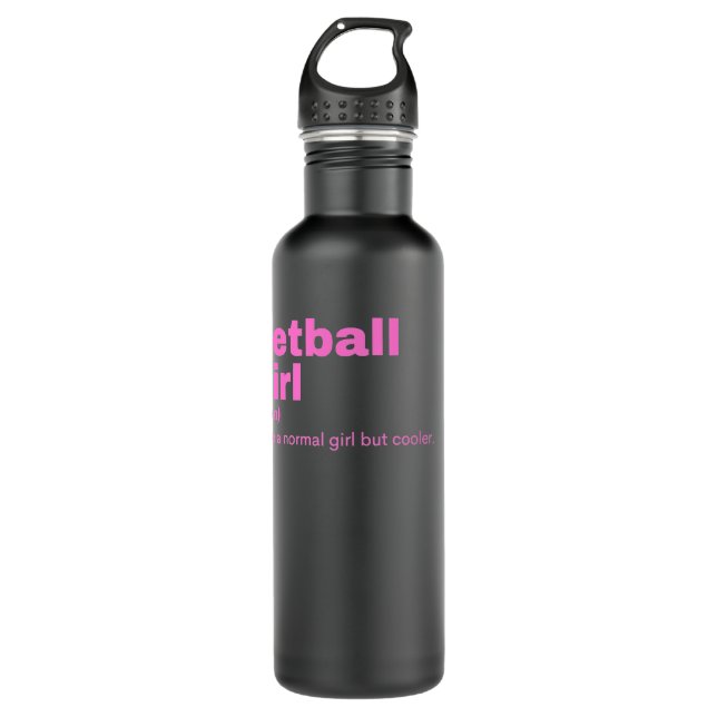 Netball Girl - Netball 710 Ml Water Bottle (Front)
