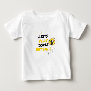Netball player baby T-Shirt