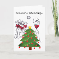Netball Player Positions Theme Christmas