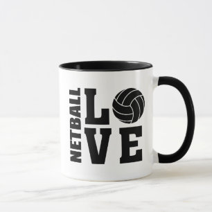 Netball Players I Love Netball Mug