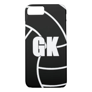 Netball Position GK, Goal Keeper iPhone 8/7 Case