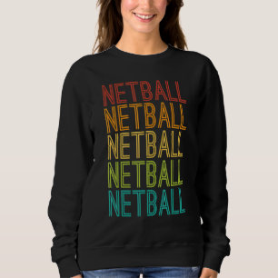 Netball Vintage Sweatshirt