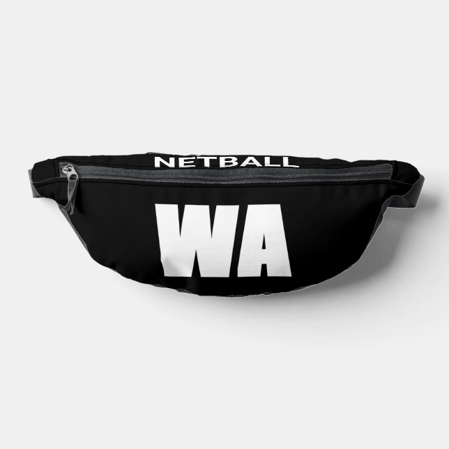 Netball Wing Attack  Bum Bags (Lay Down)