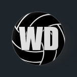 Netball Wing Defence WD 6 Cm Round Badge<br><div class="desc">Netball Wing Defence WD Button Badge. This fun and stylish Netball players button badge is in the form of a black netball with the player position, Wing Defence, WD marked clearly in large white bold letters. This netball button badge makes a fun netball accessory for netball players and netball teams....</div>