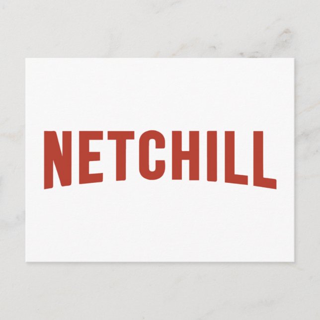 NETCHILL NETFLIX POSTCARD (Front)