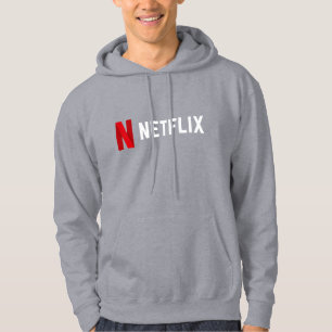 Netflix Logo T-Shirt – Bold Red 'N' Streaming Fan Hoodie