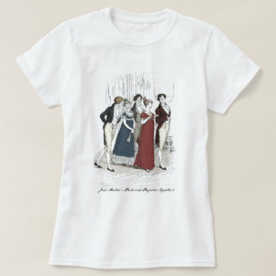 Netherfield Party Arrives - Pride & Prejudice T-Shirt