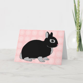 Netherland Dwarf Rabbit Card