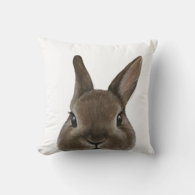 Netherland Dwarf rabbit Cushion (Front)