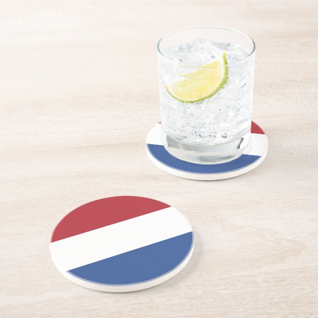 Netherland flag coaster (Side)
