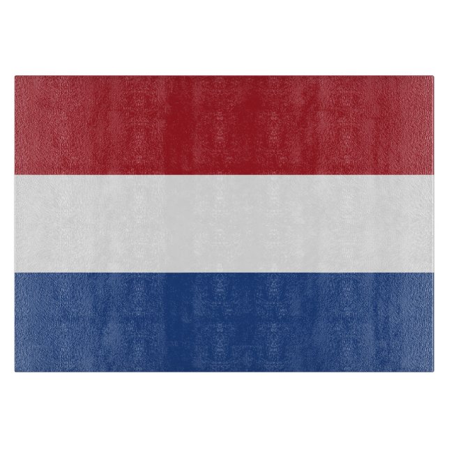 Netherland flag cutting board (Front)